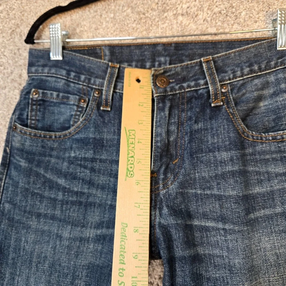Levis 527 Jeans Mens 29x30 Blue slim Bootcut cotton